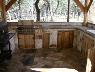 Outdoor Kitchen Stone
